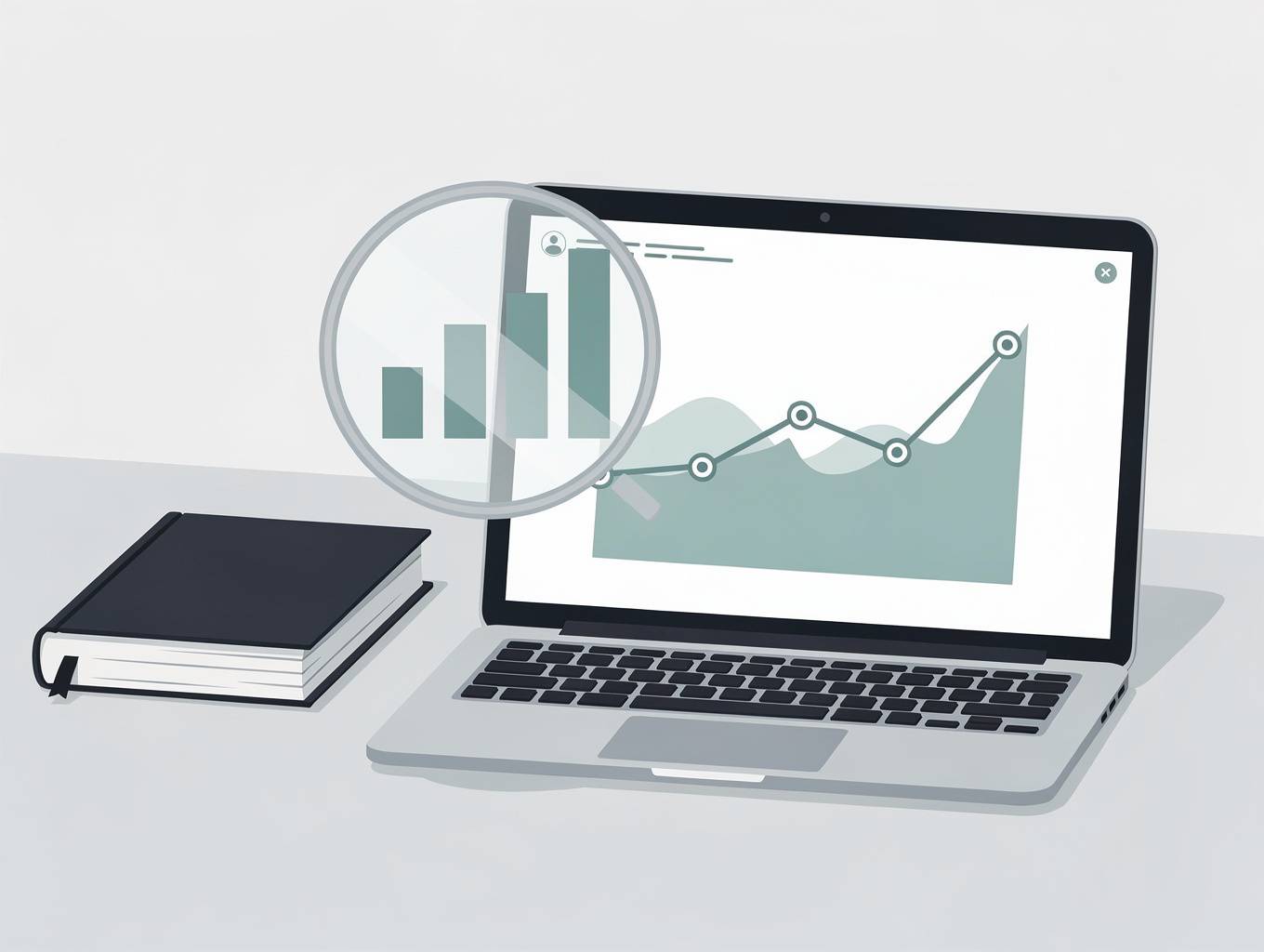 Illustration of AI SEO research tools
