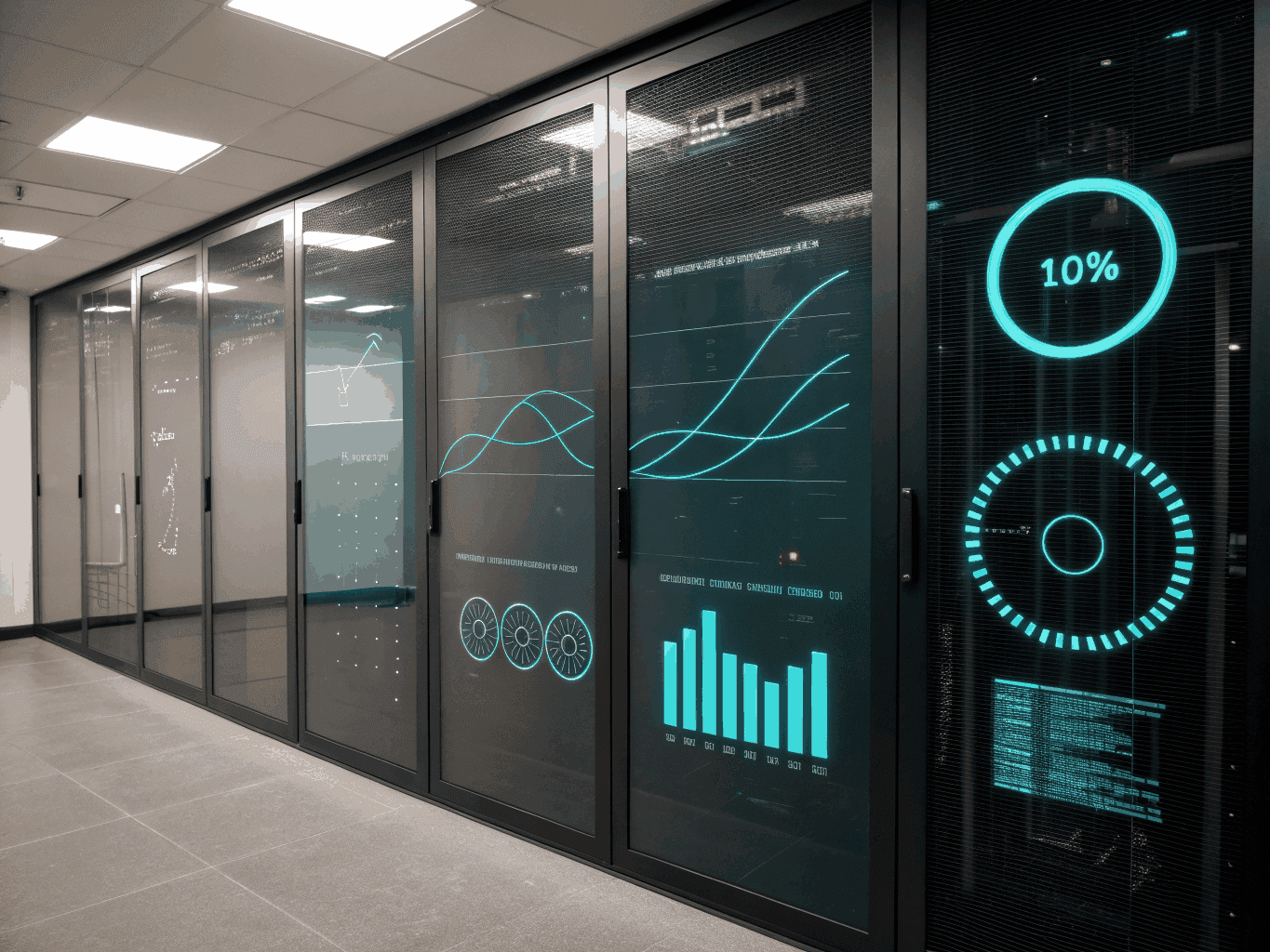 Data performance visualization