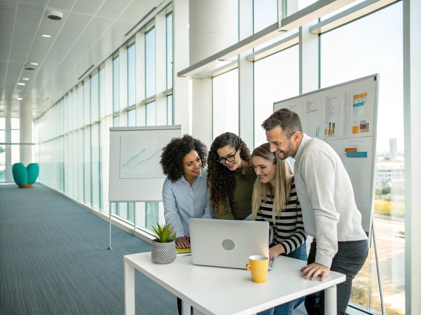 SmallBizSEO team working on digital strategy