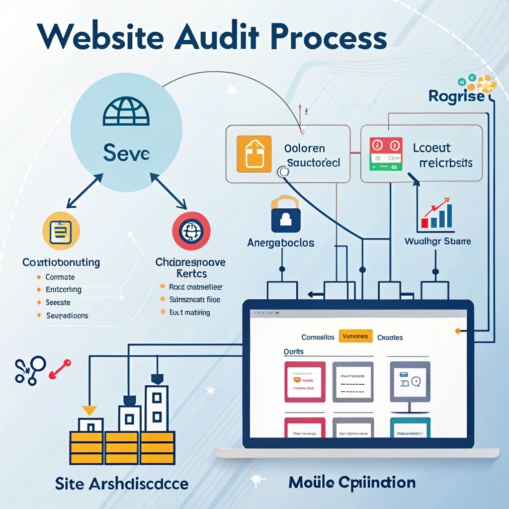 SEO Audit Process Graphic
