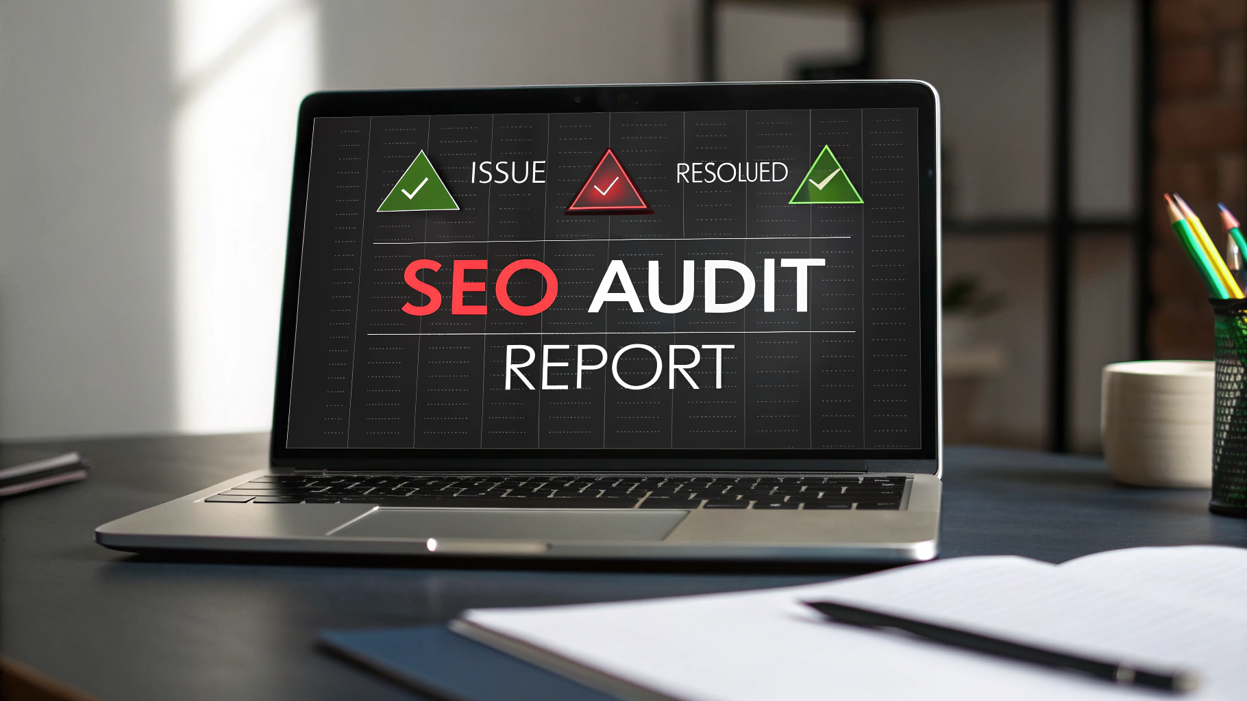 Enterprise SEO Site Audit Dashboard Overview
