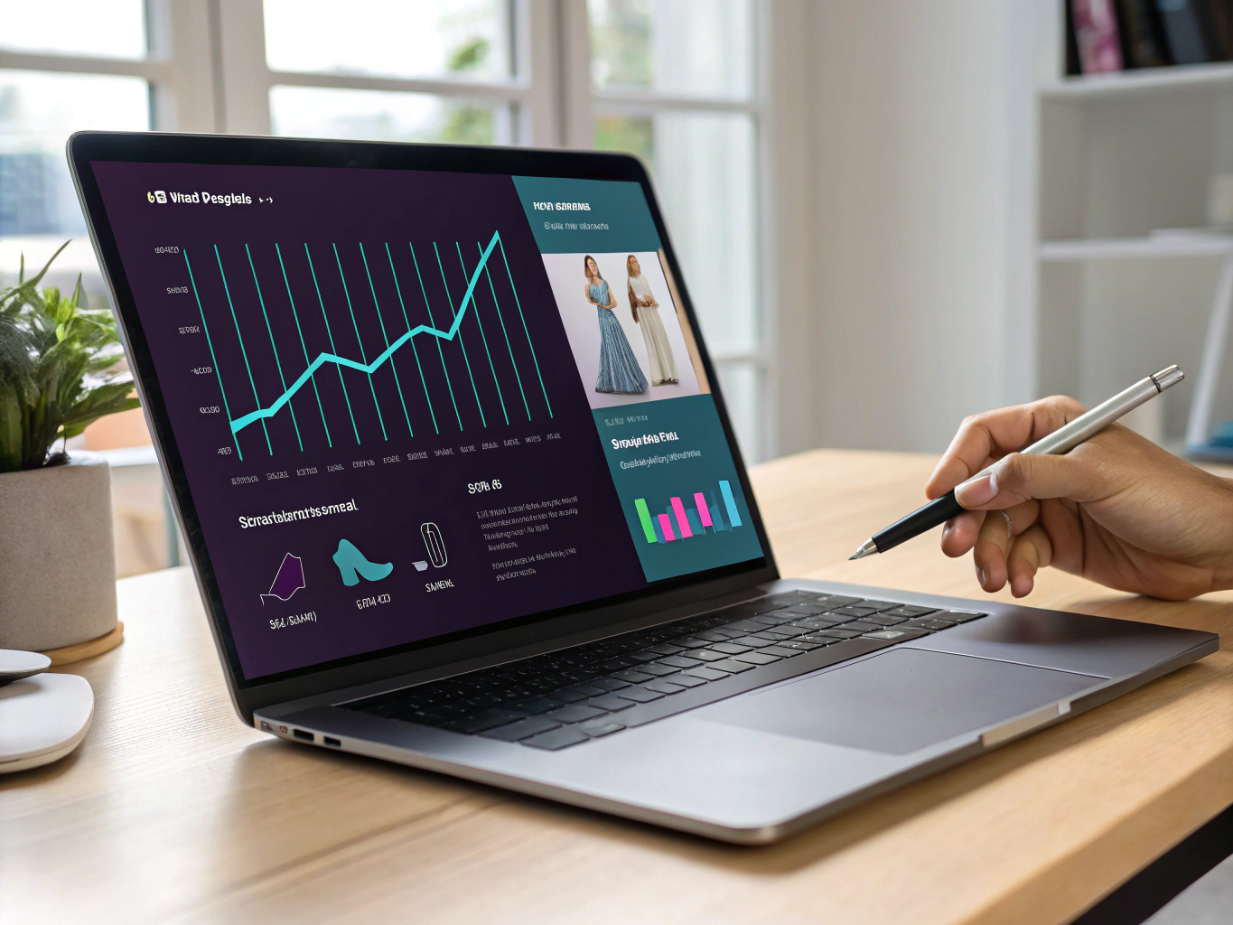 Fashion SEO strategy analysis graph