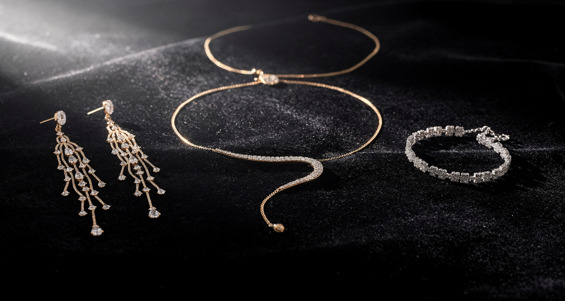 Luxury jewelry feature in high fashion magazine