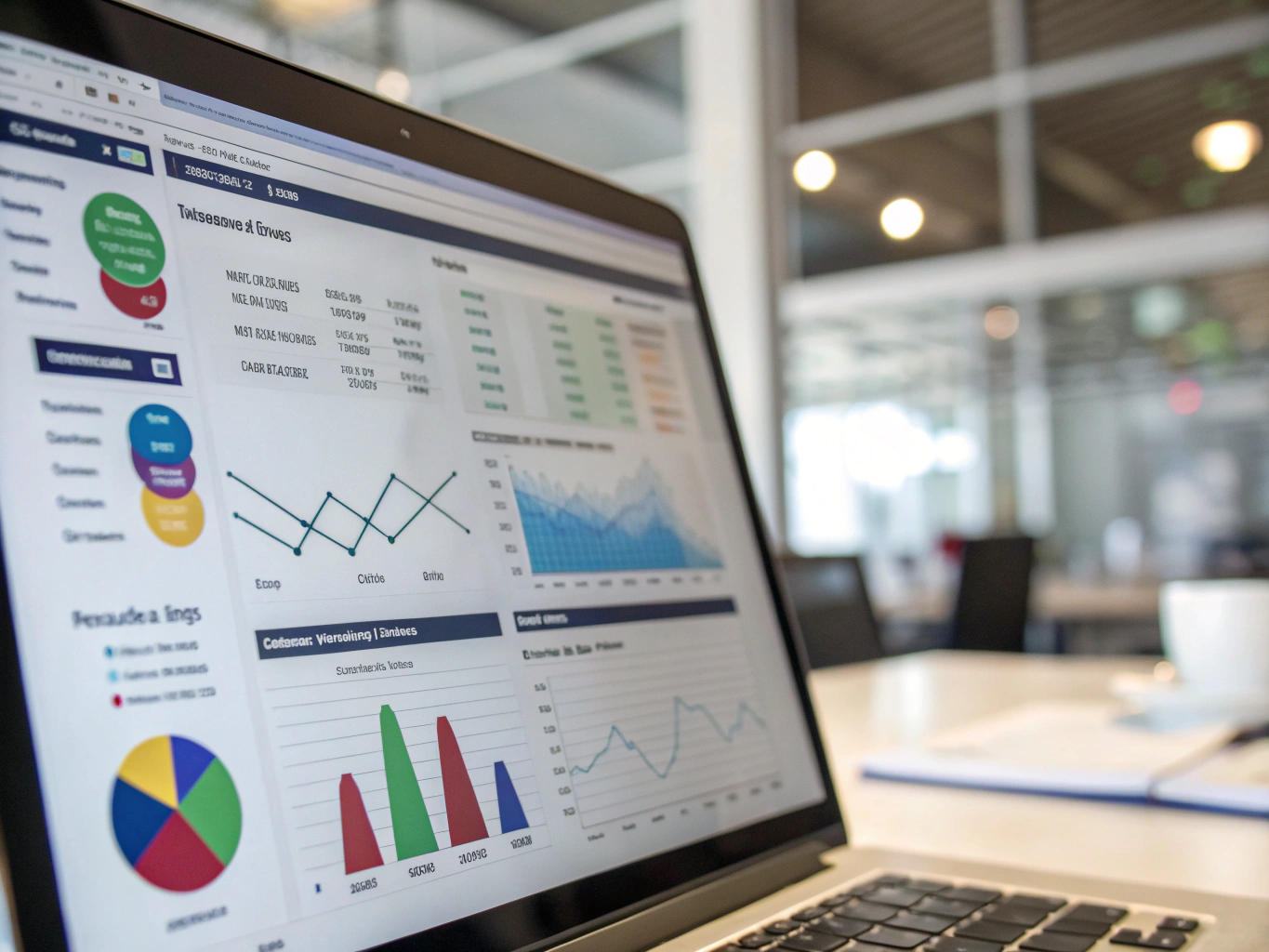 Plastic surgery practice SEO growth dashboard