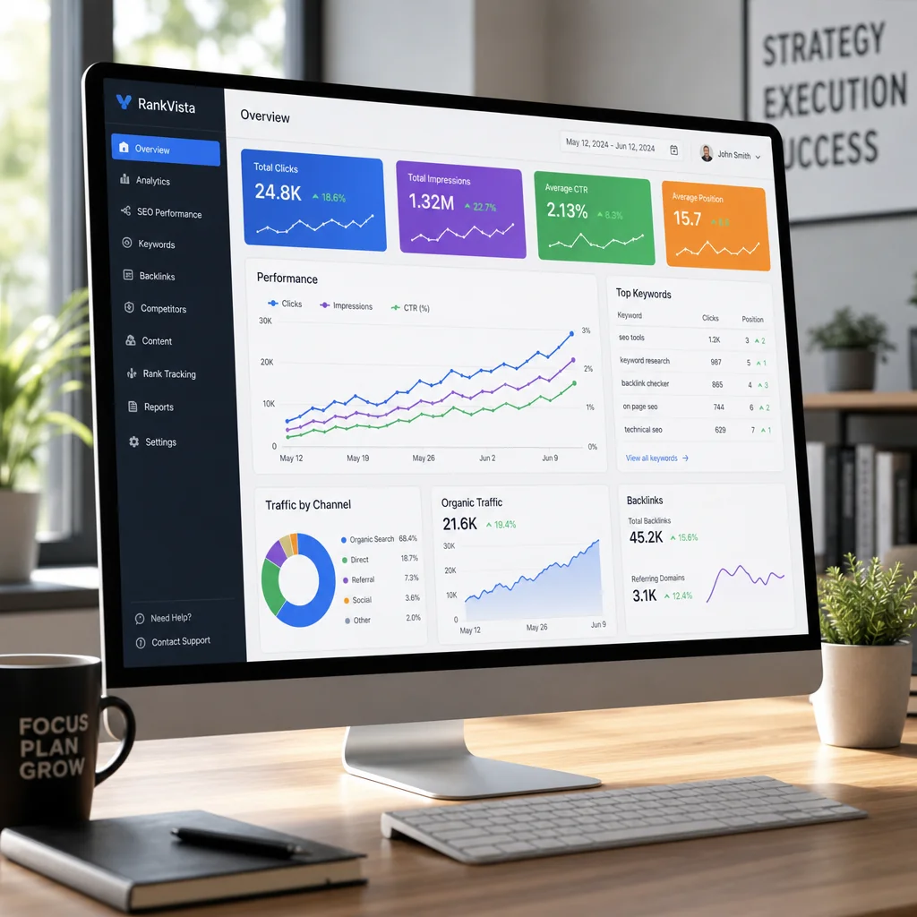National Search Ranking Dashboard