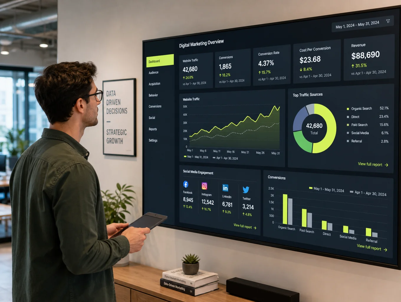 Performance Tracking service provided by SmallBizSEO