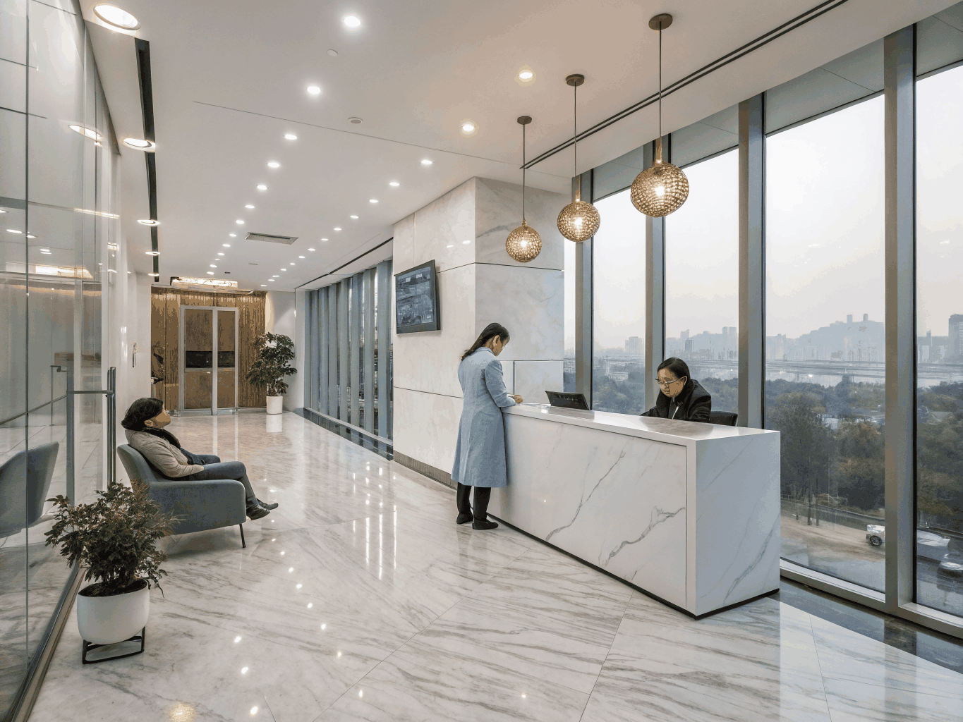 Modern Plastic Surgery Consultation Room