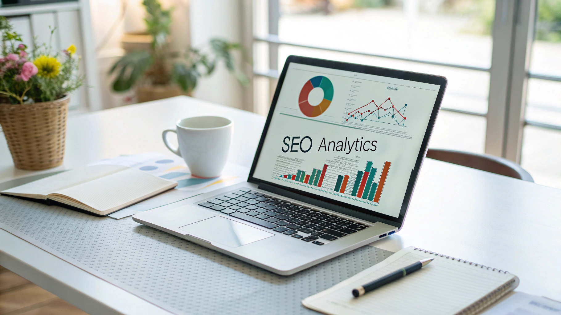 SEO Content Creation and Strategy Visual