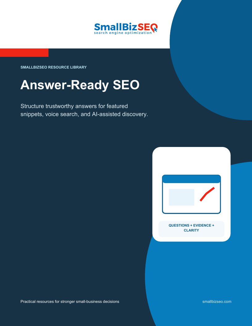 Answer-Ready SEO: The Free 37-Page Guide + Workbook
