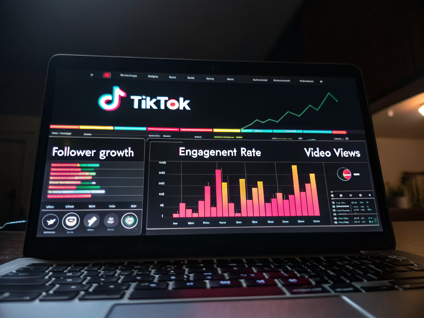 TikTok content discovery analytics breakdown showing reach loss