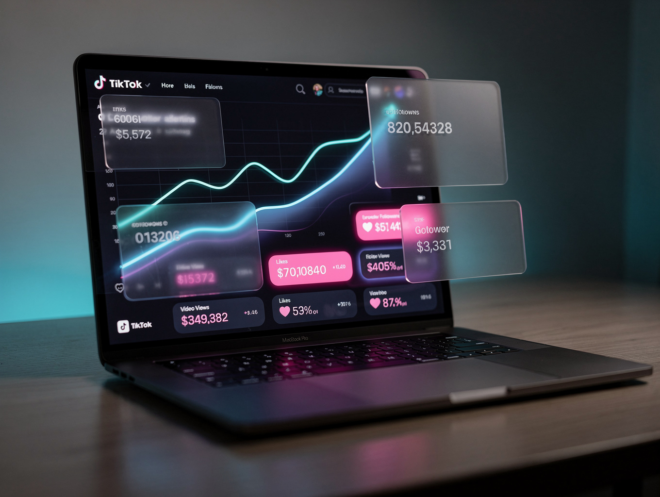 TikTok SEO Keyword Strategy and Analytics Dashboard